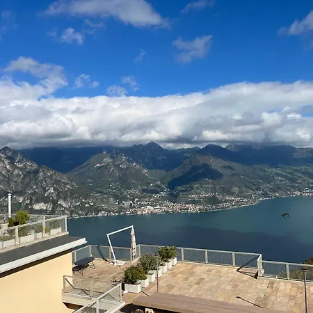 펜션 Enjoyiseolake - Terrazza A - Modern Two-storey Flat With Pool And Terrace